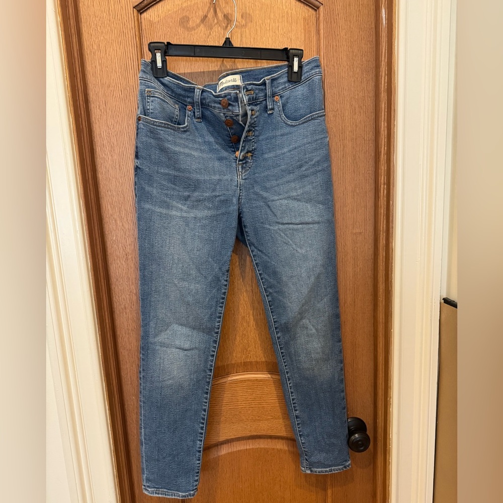 Madewell 9" Mid-Rise Skinny Crop Jeans